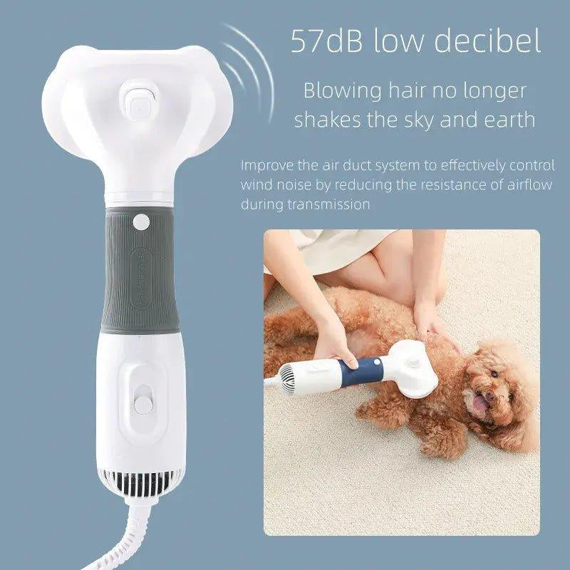 3-In-1 Pet Grooming Pro: Dryer & Comb Brush