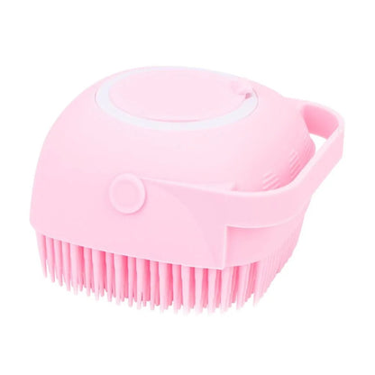 Pawsitively Perfect Pet Bath Brush: 3-In-1 Spa & Grooming Tool