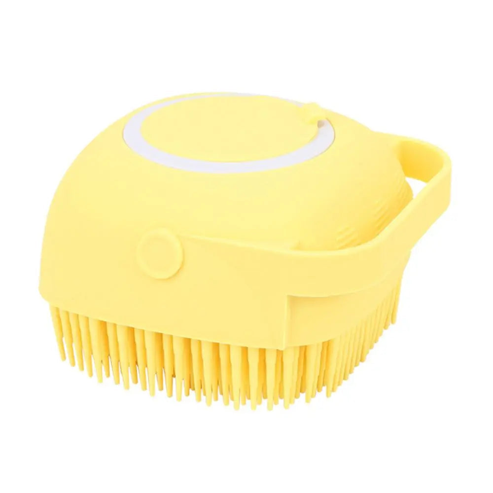 Pawsitively Perfect Pet Bath Brush: 3-In-1 Spa & Grooming Tool